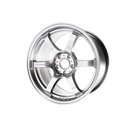 Gram Lights 57DR 18x9.5 +38 5x114.3 Grace Silver Wheel