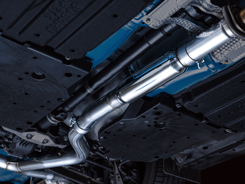 AWE Track Edition Catback Exhaust w/ Chrome Silver Tips 2022-2025 WRX