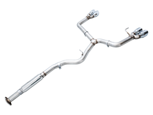 Load image into Gallery viewer, AWE Track Edition Catback Exhaust w/ Chrome Silver Tips 2022-2025 WRX