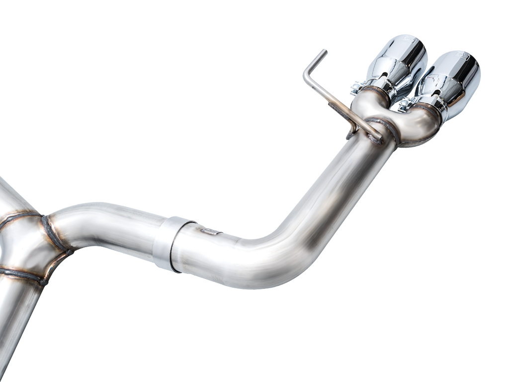 AWE Track Edition Catback Exhaust w/ Chrome Silver Tips 2022-2025 WRX
