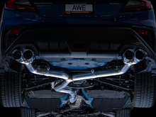 Load image into Gallery viewer, AWE Track Edition Catback Exhaust w/ Chrome Silver Tips 2022-2025 WRX