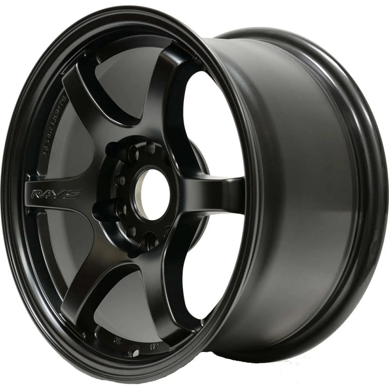 Gram Lights 57DR 18x9.5 +38 5x100 Semi Gloss Black Wheel