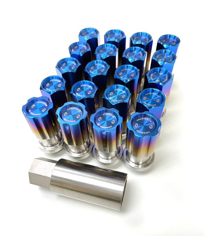 Chasing JS Titanium Closed Ended Lug Nuts (M12)