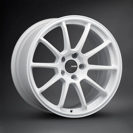 Enkei TRIUMPH 18x9.5 5x114.3 38mm Offset Vanquish White Wheel