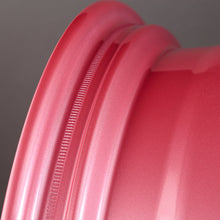 Load image into Gallery viewer, Gram Lights 57CR 18x9.5 +40 5x100 Sakura Pink Wheel (w/ Center Cap &amp; No. 21 BK Air Valve)