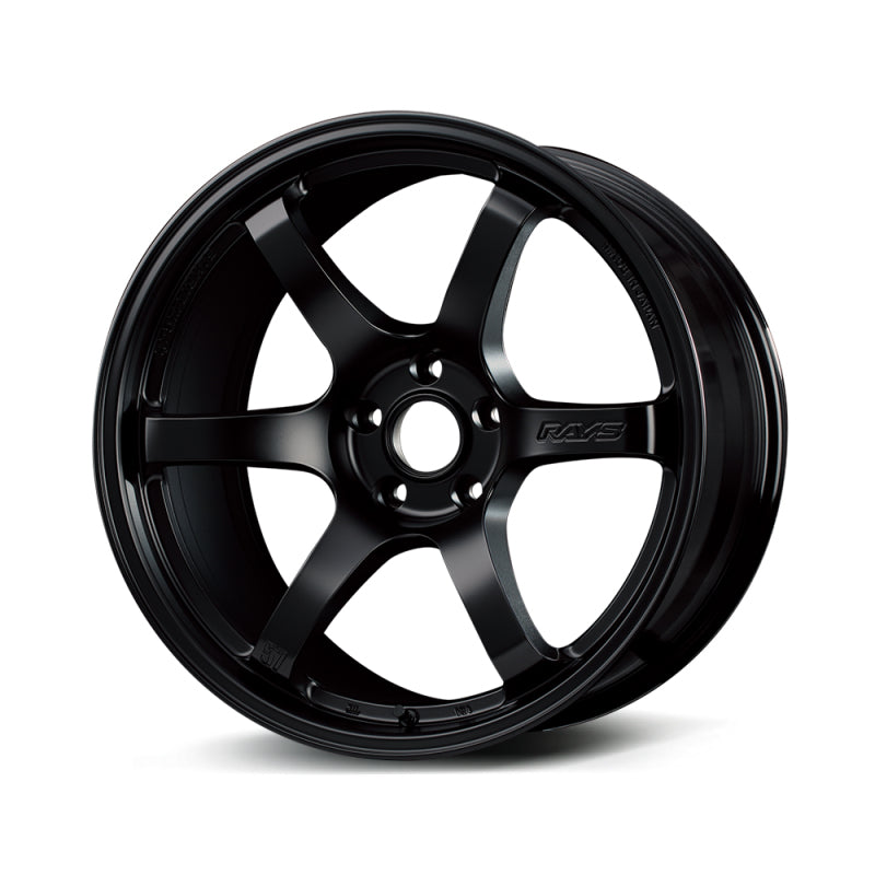 Gram Lights 57DR 19x8.5 +45 5x100 Semi Gloss Black Wheel