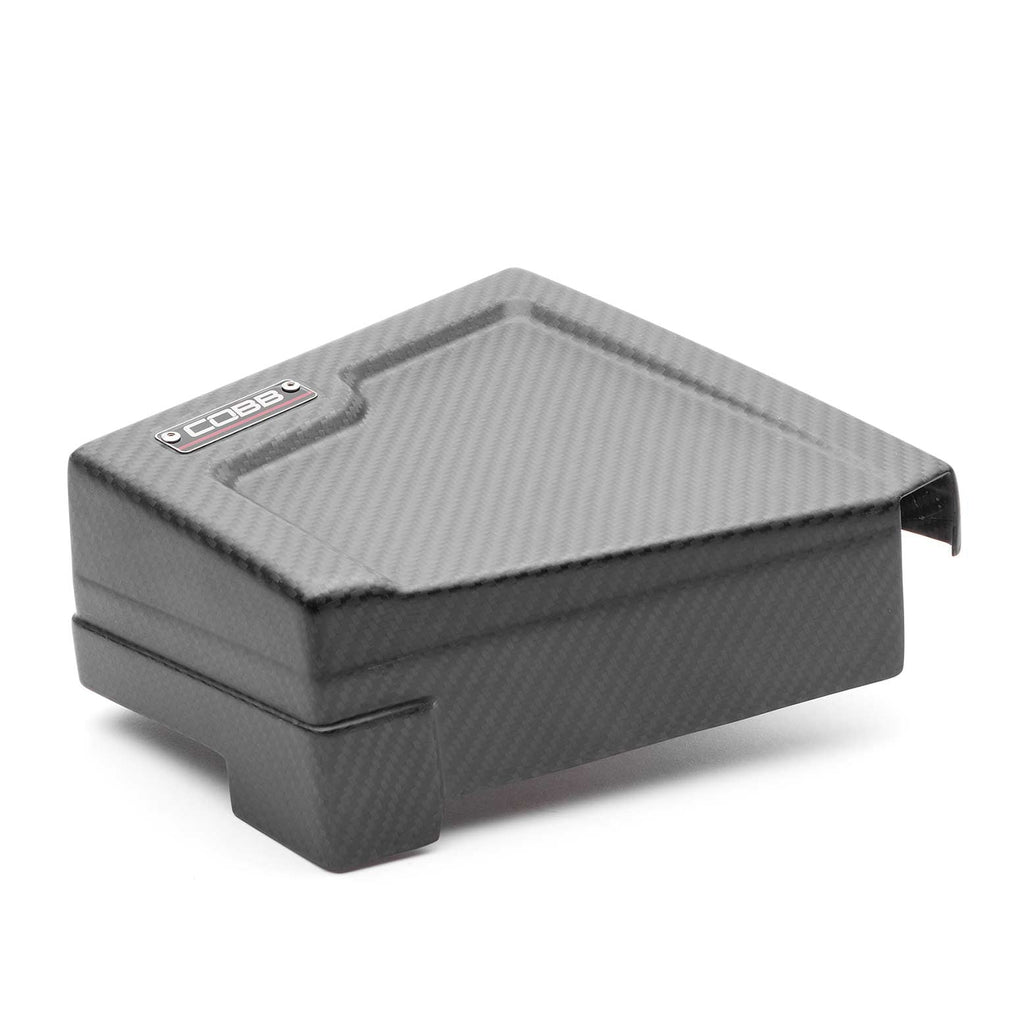 COBB Redline Matte Carbon Fiber Fuse Box Cover Kit 2022-2025 WRX