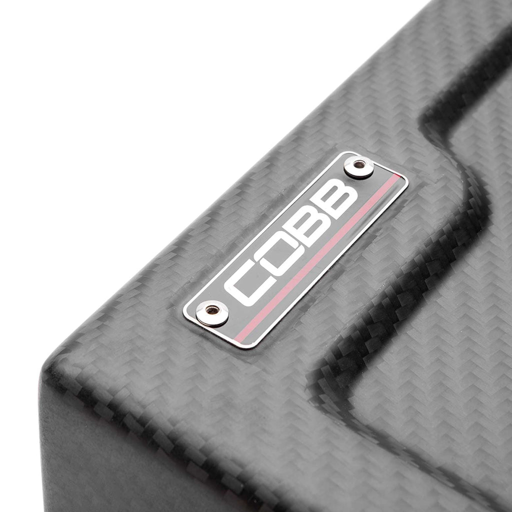 COBB Redline Matte Carbon Fiber Fuse Box Cover Kit 2022-2025 WRX