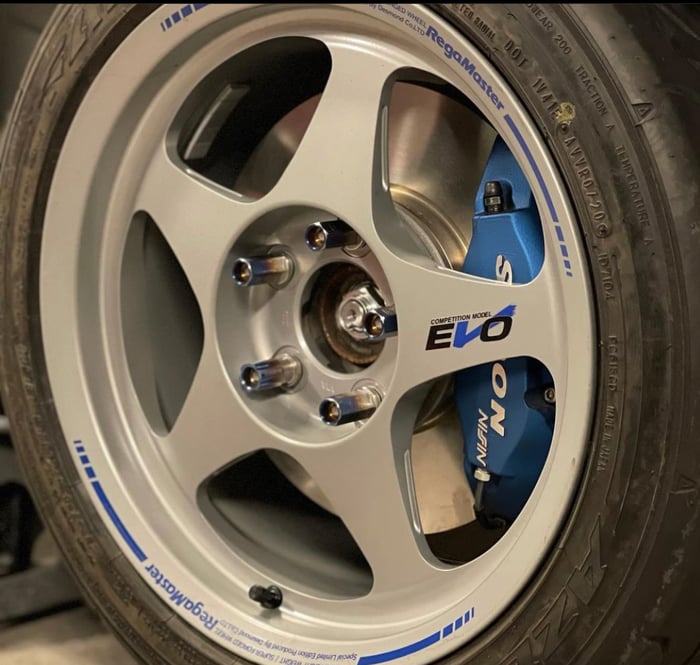 Chasing JS Titanium Open Ended Lug Nuts (M12)