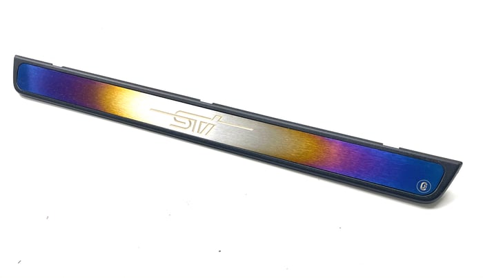 Chasing JS Subaru 08-14 WRX/STI Front Door Sill Inserts
