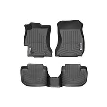 Load image into Gallery viewer, Cobb x Weathertech DigitalFit Floorliner Black Front and Rear Combo 2022-2025 WRX