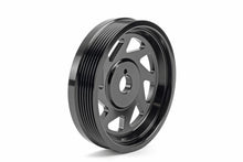 Load image into Gallery viewer, Perrin Crank Pulley Black 2015-2018 WRX / 2014-2018 Forester XT / 2013-2014 Legacy / 2013-2021 BRZ / 2012-2014 Impreza