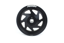 Load image into Gallery viewer, Perrin Crank Pulley Black 2022-2025 WRX / 2022-2025 BRZ / 2022-2025 GR86 / 2017-2025 Crosstrek / 2019-2025 Ascent / 2019-2025 Forester / 2020-2025 Outback / 2020-2025 Legacy / 2017-2025 Impreza