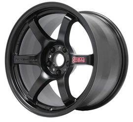 Gram Lights 57DR 17x9.0 +22 5x114.3 Semi Gloss Black Wheel