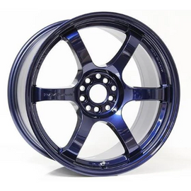 Gram Lights 57DR 18x9.5 +22 5x114.3 Eternal Blue Pearl Wheel
