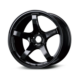 Gram Lights 57CR 18x10.5 +12 5x114.3 Gloss Black Wheel