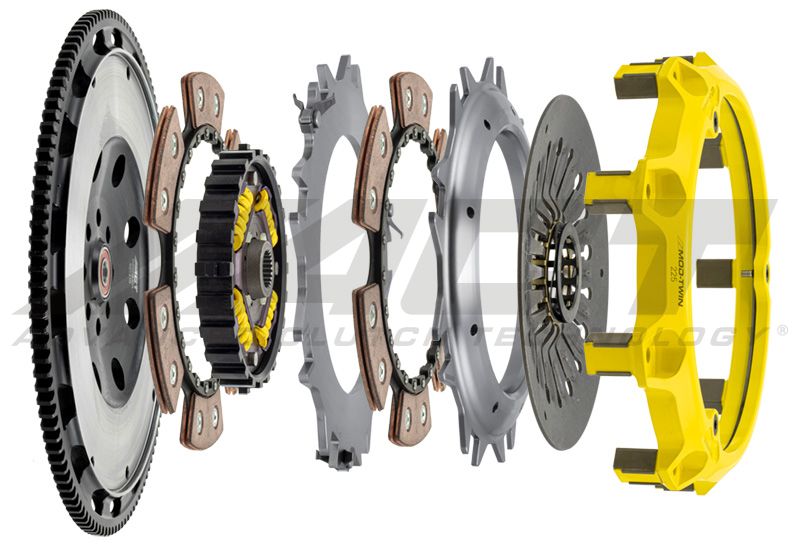 ACT Mod Twin 225 Heavy Duty Rigid Race Twin Disc Clutch Kit 2006-2025 WRX / 2005-2012 Legacy GT / 2006-2008 Forester XT