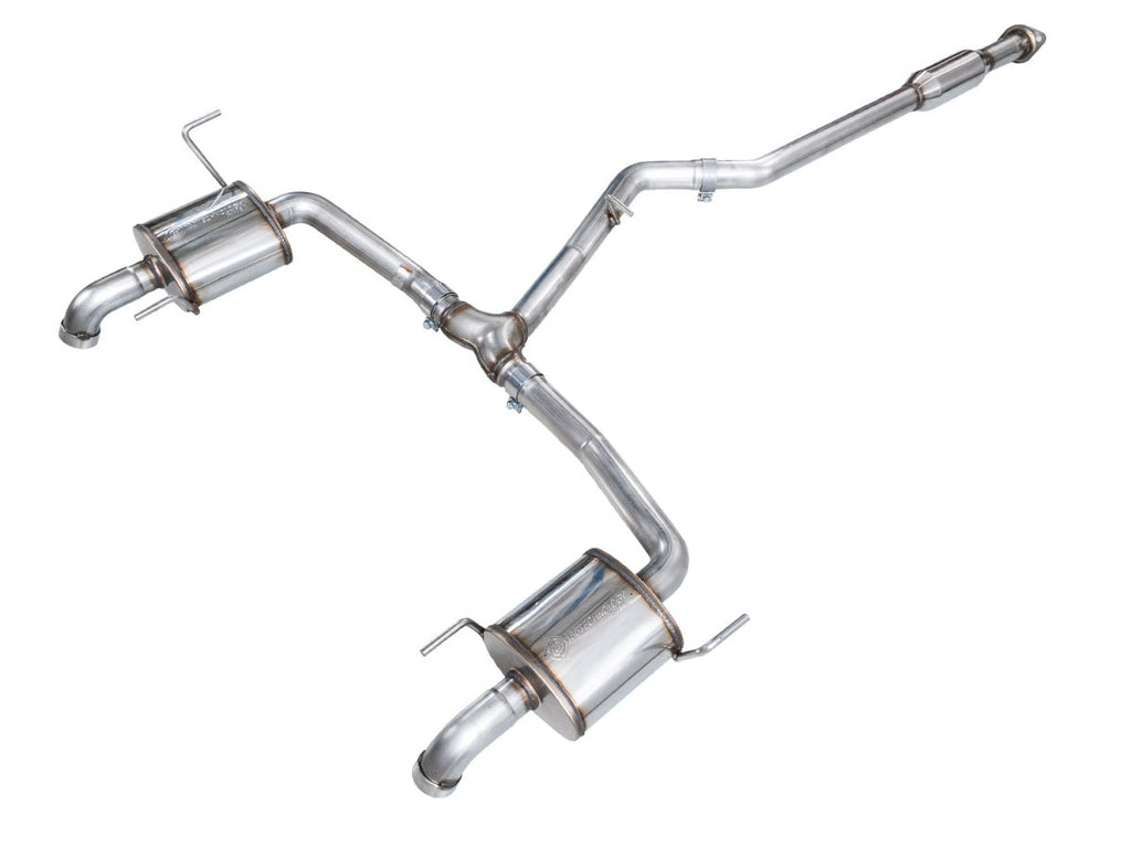 AWE 0FG Edition Catback Exhaust w/ Dual BashGuards 2020-2025 Outback XT / 2022-2025 Outback Wilderness