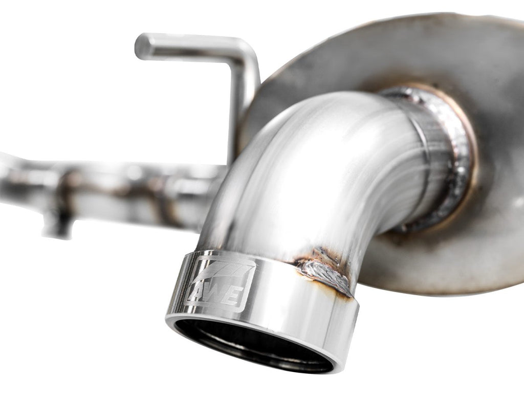 AWE 0FG Edition Catback Exhaust w/ Dual BashGuards 2020-2025 Outback XT / 2022-2025 Outback Wilderness