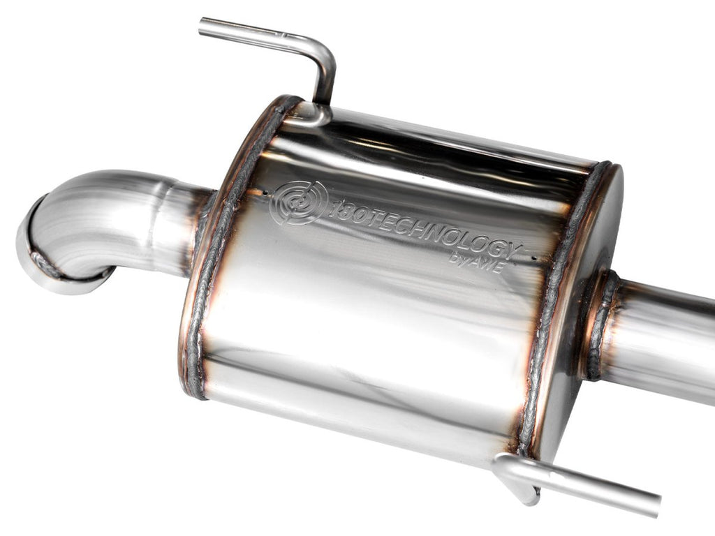 AWE 0FG Edition Catback Exhaust w/ Dual BashGuards 2020-2025 Outback XT / 2022-2025 Outback Wilderness
