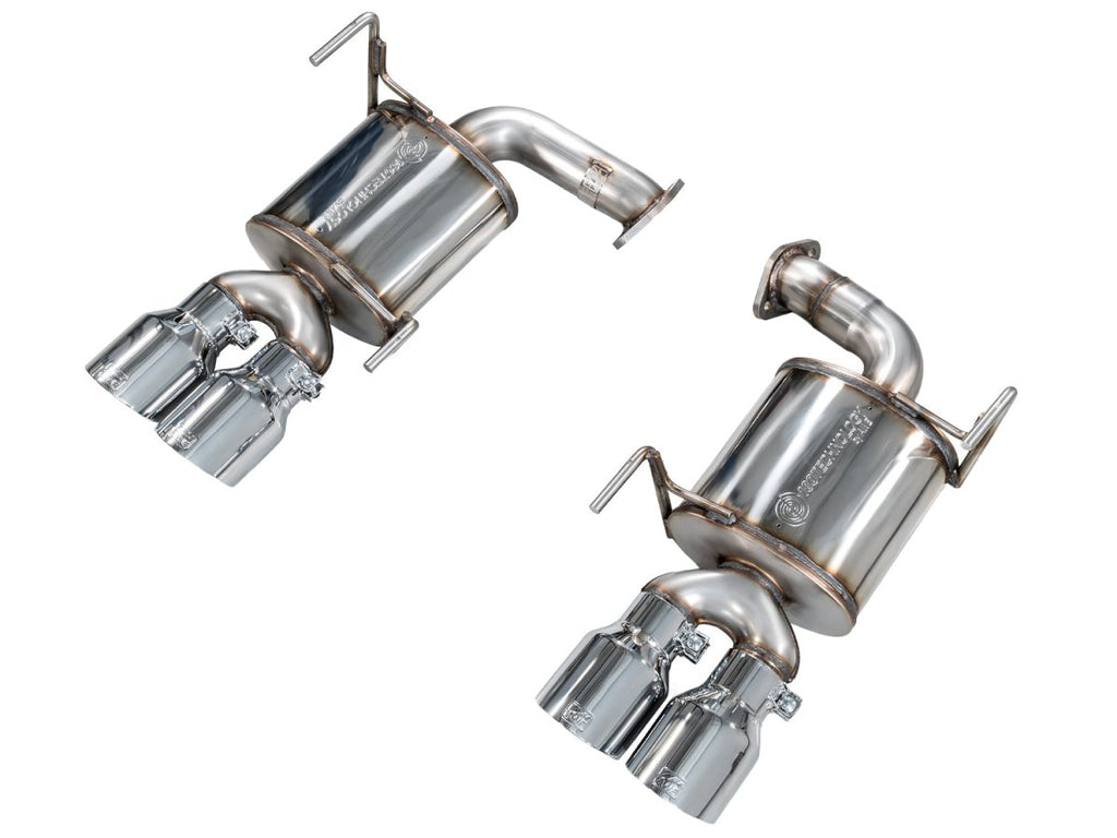 AWE Touring Edition Axleback Exhaust w/ Chrome Silver Tips 2022-2025 WRX