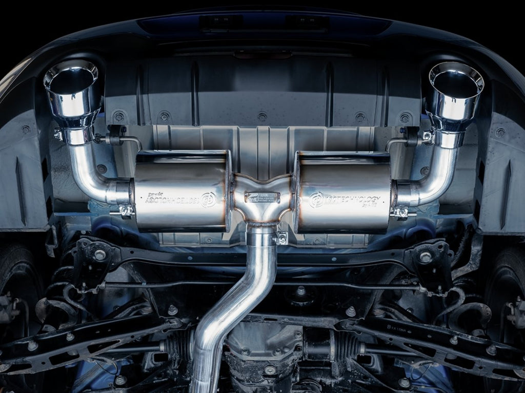 AWE Touring Edition Catback Exhaust w/ Chrome Silver Tips 2013-2024 BRZ / 2017-2021 Toyota 86 / 2022-2024 GR86