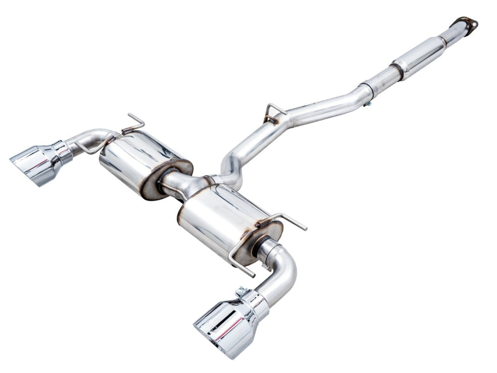 AWE Touring Edition Catback Exhaust w/ Chrome Silver Tips 2013-2024 BRZ / 2017-2021 Toyota 86 / 2022-2024 GR86