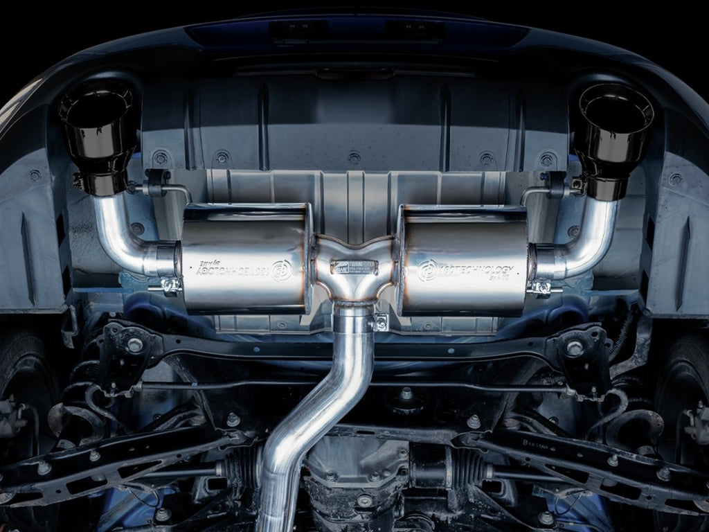 AWE Touring Edition Catback Exhaust w/ Diamond Black Tips 2013-2025 BRZ / 2017-2021 Toyota 86 / 2022-2025 GR86