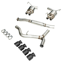 Load image into Gallery viewer, AWE Touring Edition Catback Exhaust w/ Diamond Black Tips 2015-2021 WRX