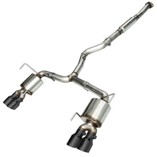 Load image into Gallery viewer, AWE Touring Edition Catback Exhaust w/ Diamond Black Tips 2015-2021 WRX