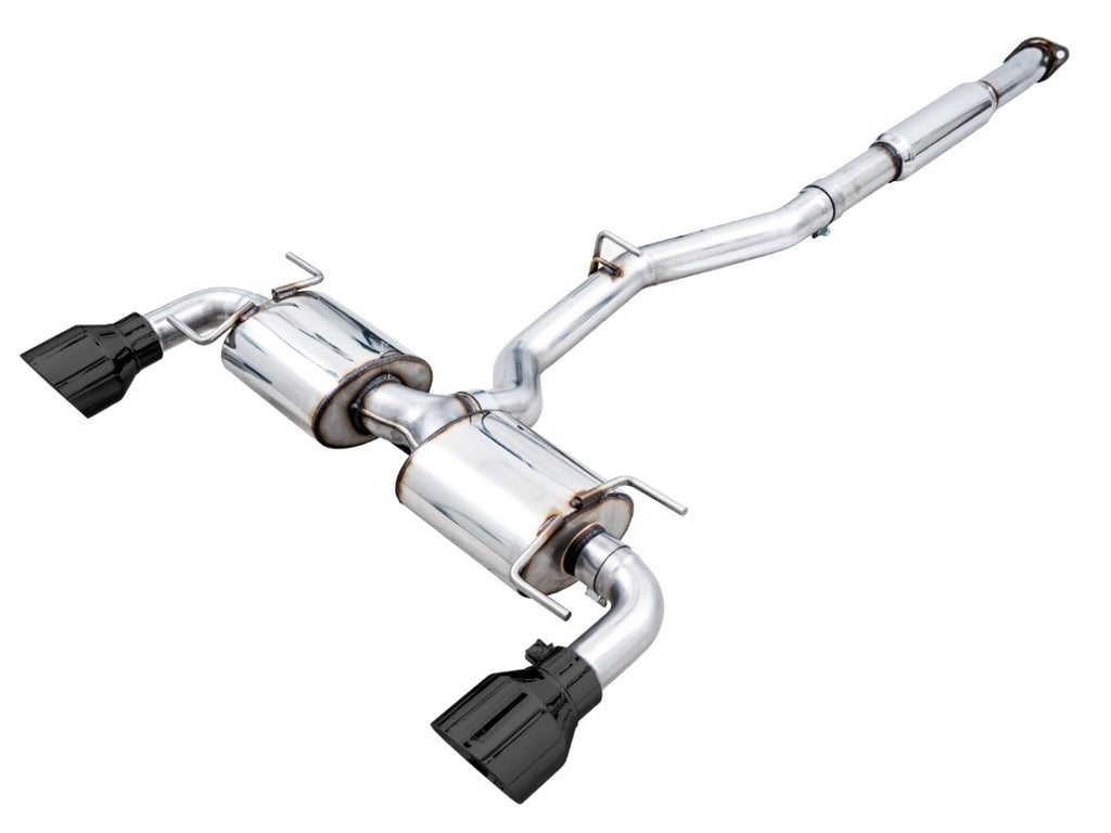 AWE Touring Edition Catback Exhaust w/ Diamond Black Tips 2013-2025 BRZ / 2017-2021 Toyota 86 / 2022-2025 GR86