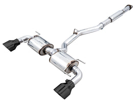 AWE Touring Edition Catback Exhaust w/ Diamond Black Tips 2013-2025 BRZ / 2017-2021 Toyota 86 / 2022-2025 GR86