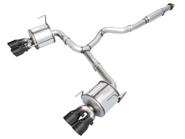 AWE Touring Edition Catback Exhaust w/ Diamond Black Tips 2022-2025 WRX