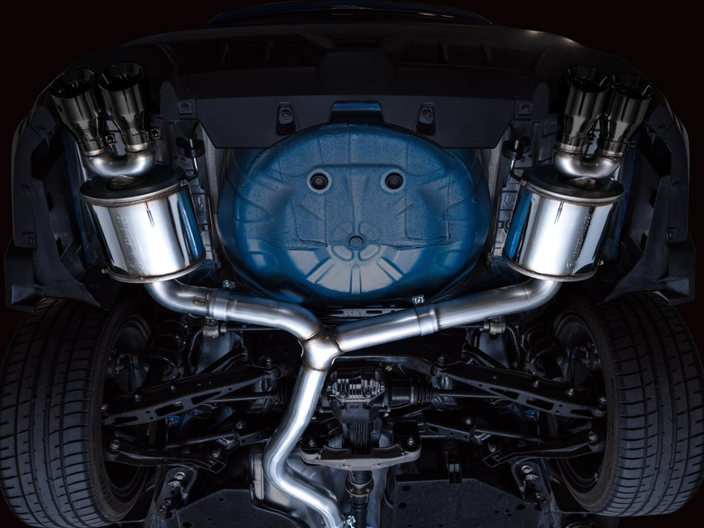 AWE Touring Edition Catback Exhaust w/ Diamond Black Tips 2022-2025 WRX