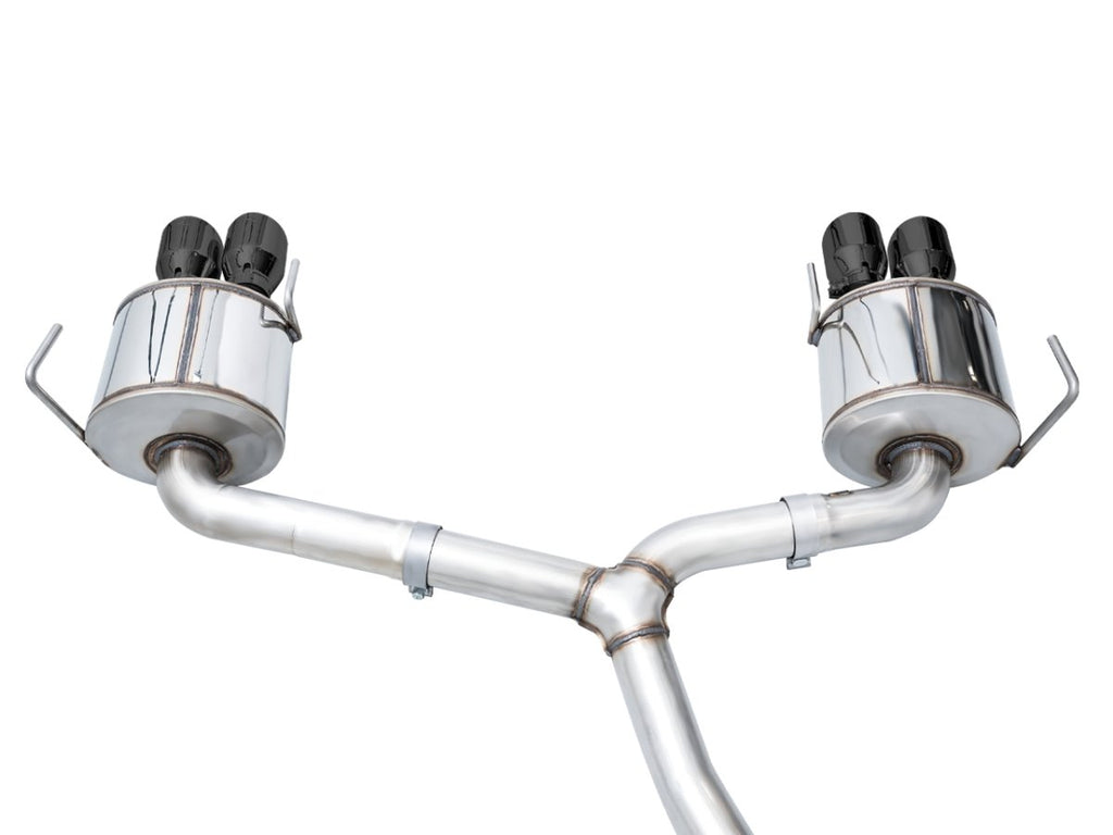 AWE Touring Edition Catback Exhaust w/ Diamond Black Tips 2022-2025 WRX
