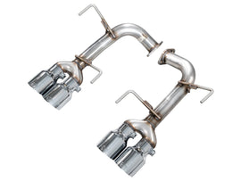 AWE Track Edition Axleback Exhaust w/ Chrome Silver Tips 2022-2025 WRX