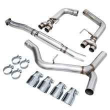Load image into Gallery viewer, AWE Track Edition Catback Exhaust w/ Chrome Silver Tips 2011-2021 WRX Sedan / 2011-2021 STI Sedan