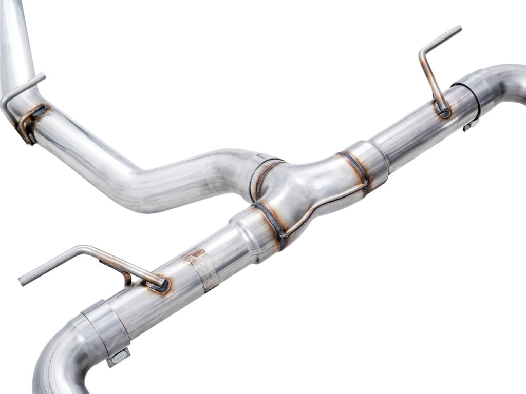 AWE Track Edition Catback Exhaust w/ Chrome Silver Tips 2013-2024 BRZ / 2017-2021 Toyota 86 / 2022-2024 GR86