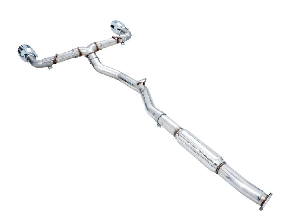 AWE Track Edition Catback Exhaust w/ Chrome Silver Tips 2013-2024 BRZ / 2017-2021 Toyota 86 / 2022-2024 GR86