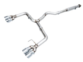 AWE Track Edition Catback Exhaust w/ Chrome Silver Tips 2022-2025 WRX