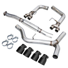 Load image into Gallery viewer, AWE Track Edition Catback Exhaust w/ Diamond Black Tips 2011-2021 WRX Sedan / 2011-2021 STI Sedan