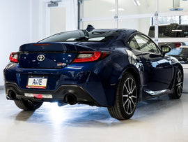 AWE Track Edition Catback Exhaust w/ Diamond Black Tips 2013-2024 BRZ / 2017-2021 Toyota 86 / 2022-2024 GR86