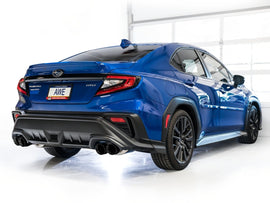 AWE Track Edition Catback Exhaust w/ Diamond Black Tips 2022-2025 WRX