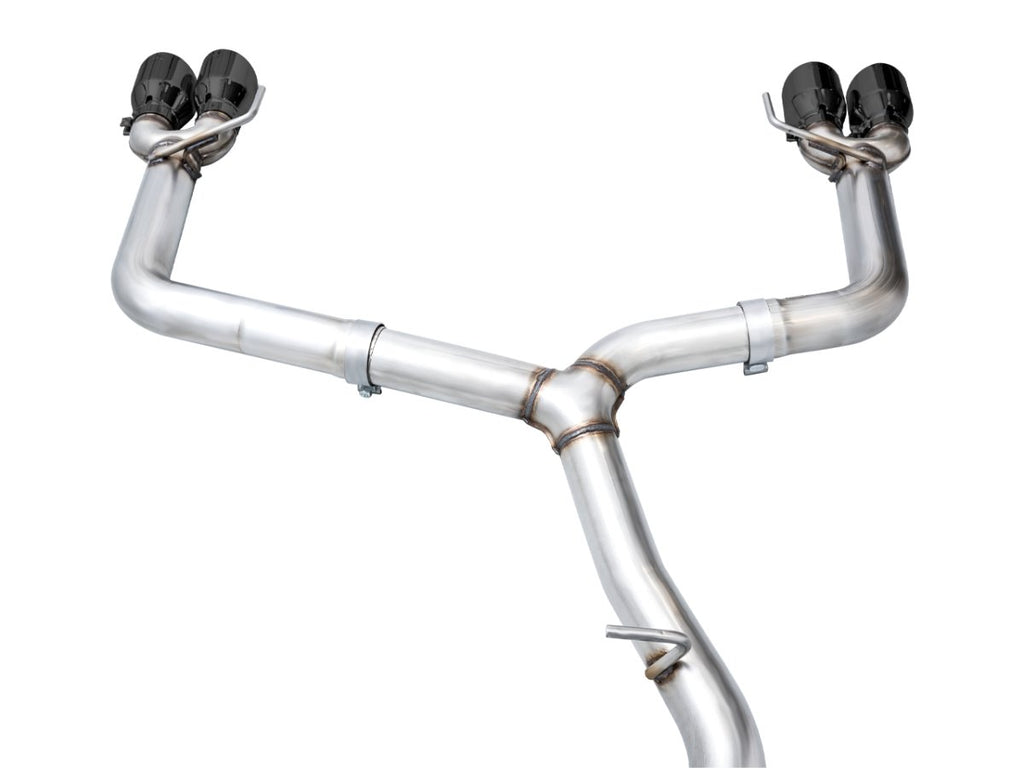 AWE Track Edition Catback Exhaust w/ Diamond Black Tips 2022-2025 WRX