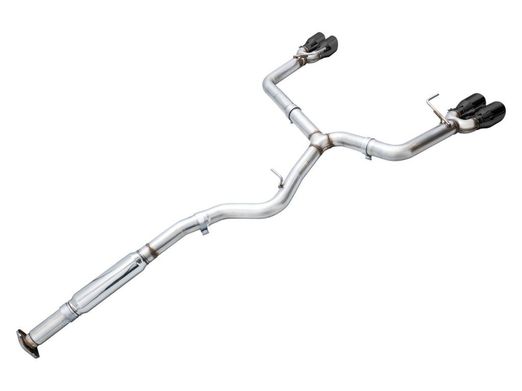 AWE Track Edition Catback Exhaust w/ Diamond Black Tips 2022-2025 WRX