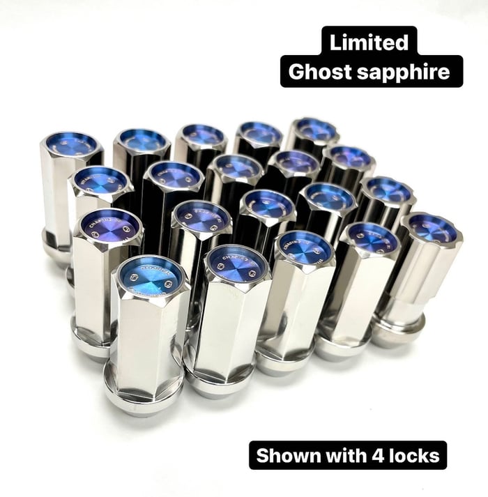 Chasing JS Titanium Closed Ended Lug Nuts (M12)