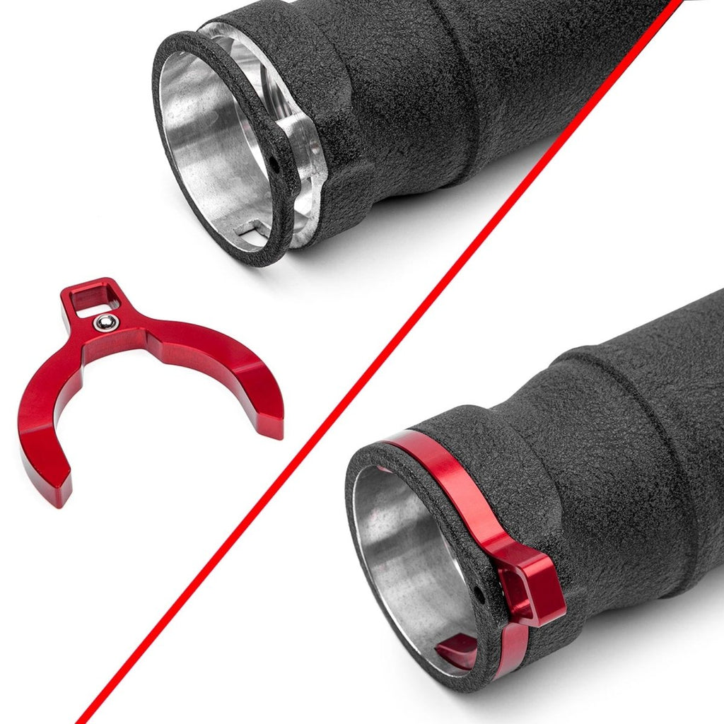 COBB Aluminum Charge Pipe Black 2022-2025 WRX / 2019-2025 Ascent / 2020-2025 Outback XT / 2020-2025 Legacy XT