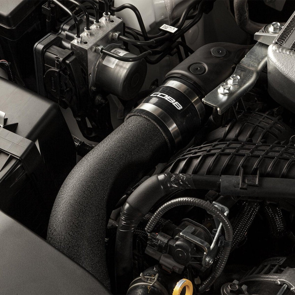 COBB Aluminum Charge Pipe Black 2022-2025 WRX / 2019-2025 Ascent / 2020-2025 Outback XT / 2020-2025 Legacy XT