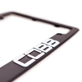 COBB Black License Plate Frame