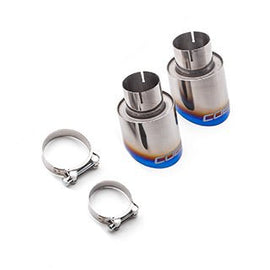 COBB Blued Titanium Exhaust Tip Kit 2015-2024 Volkswagen Golf GTI